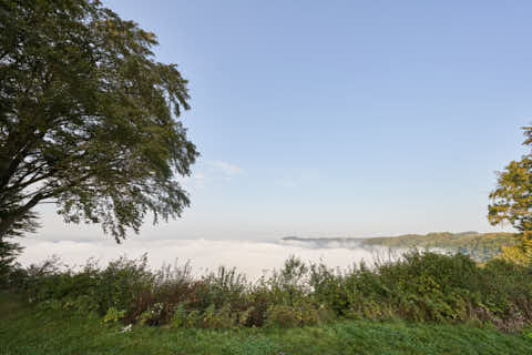 Gemeinde Marktl Landkreis Altötting Aussicht Landschaft Morgennebel (Dirschl Johann) Deutschland AÖ